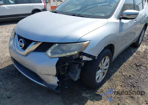 2016 Nissan Rogue Sv из США, поврежденный, VIN KNMAT2MT6GP619084